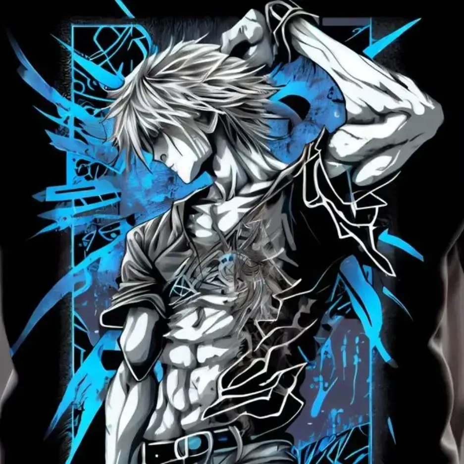 Graffiti Anime Character T-shirts – DiffusionArt.co