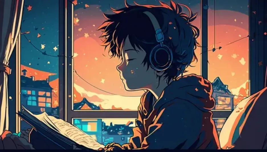 Lo Fi Anime Desktop Wallpaper  Wallpaperforu