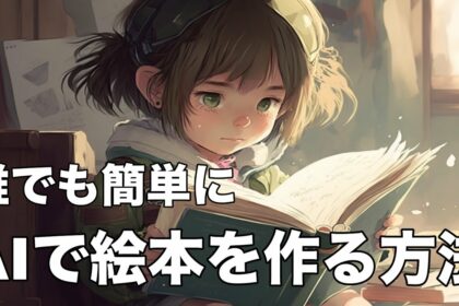 AIを使って簡単に絵本を作る方法！誰でも簡単にAIを使って絵本を作る方法解説します