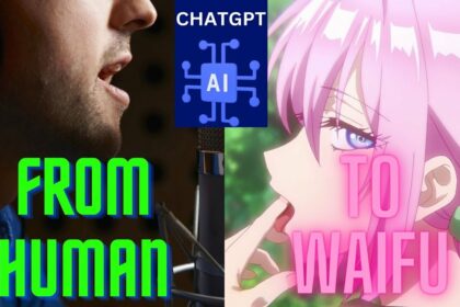 So I turned my VOICE into an anime WAIFU using ChatGPT and AI…