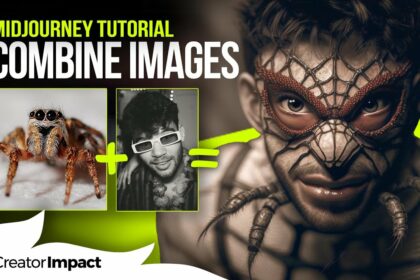 MIDJOURNEY TUTORIAL: Combine Images into AI Art in Midjourney V4