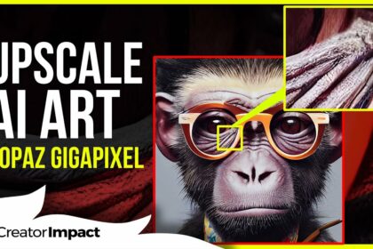 UPSCALE AI ART 6x with Topaz Gigapixel (AI Video Tutorial)