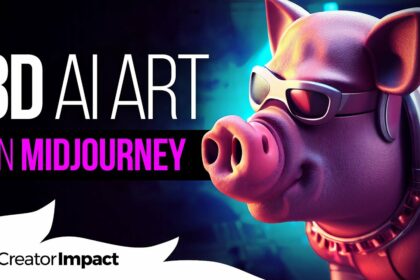Create 3D AI Art in Midjourney (Midjourney Style Guide)