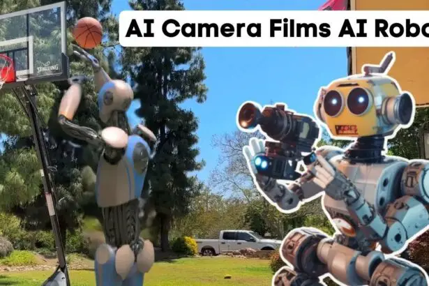 This AI Camera Filmed This AI Robot