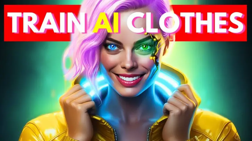 TRAIN ANY Clothes & Outfits For Your AI CHARACTERS! Stable Diffusion XL LORA!